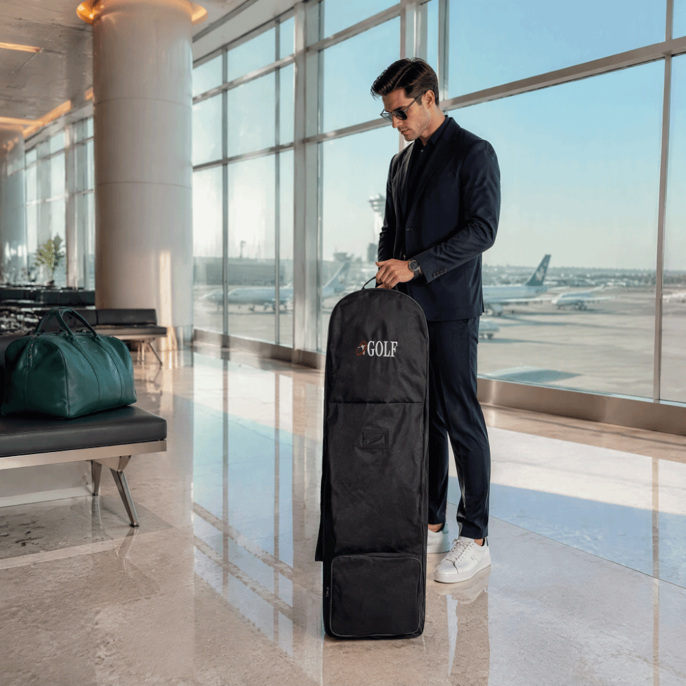Foldable Rolling Luggage Bag - Borsa da viaggio per il golf,