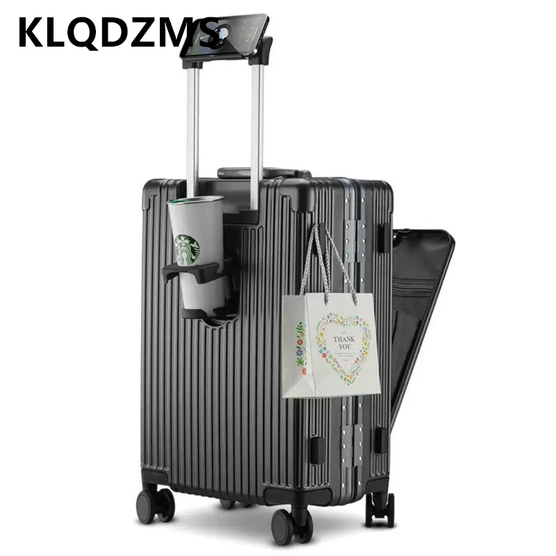 KLQDZMS Valigia da cabina da 1 - Front Opening Laptop Luggage 24 Inch recensione e prezzo