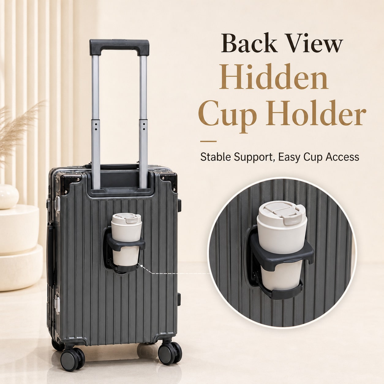 Valigia da cabina approvata da - Aluminum Frame Carry On Luggage recensione e prezzo