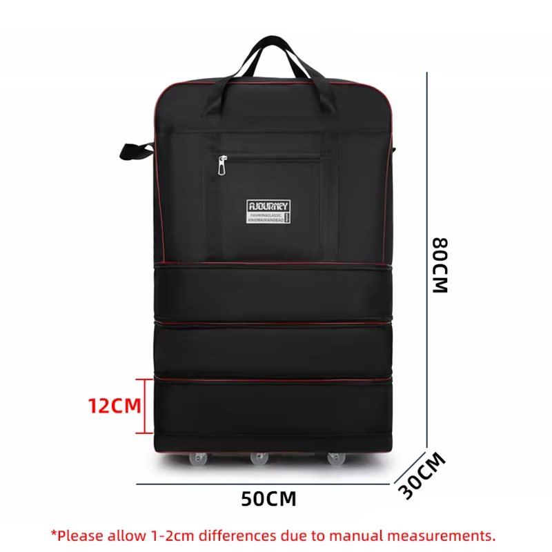 Borsa da viaggio pieghevole un - Foldable Rolling Luggage Bag recensione e prezzo