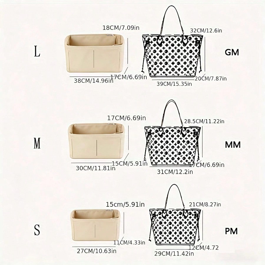 Organizzatore per borse con in - Cosmetic Bags recensione e prezzo