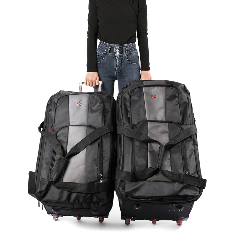 Borse trolley per bagagli con  - Foldable Rolling Luggage Bag recensione e prezzo